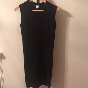 I.Crew Factory cotton ribbed sweater dress